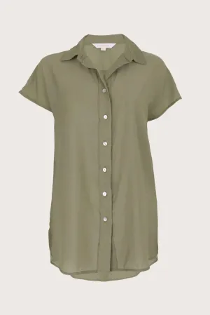 OLIVE WIDE SHIRT