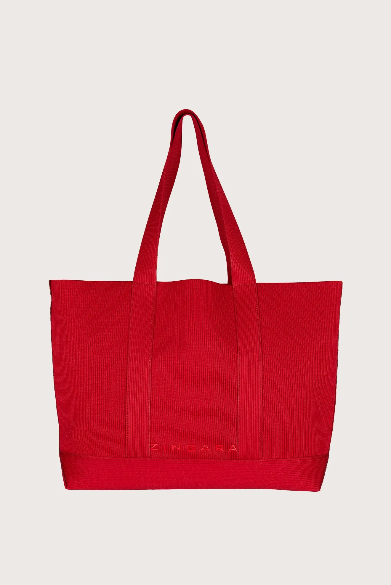 Oversized Tote Bag Naya Red