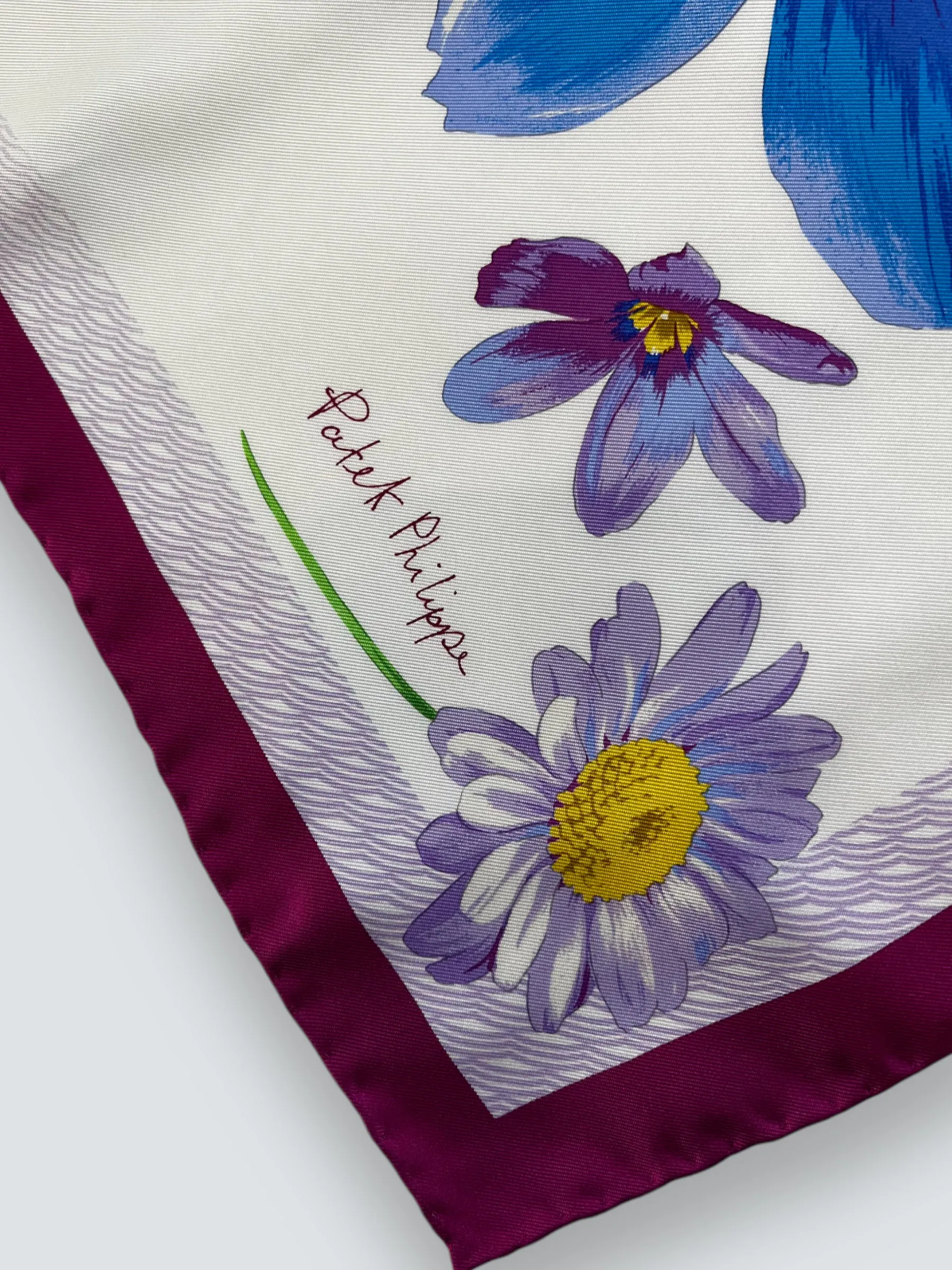 Patek Phillippe Floral Scarf