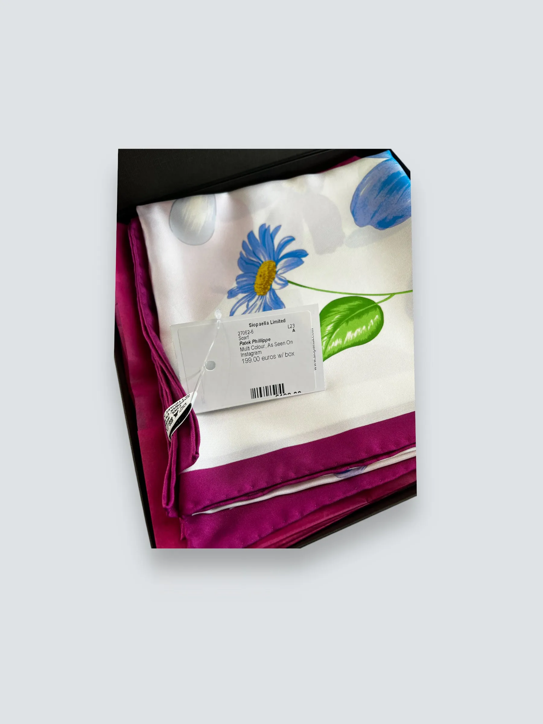 Patek Phillippe Floral Scarf