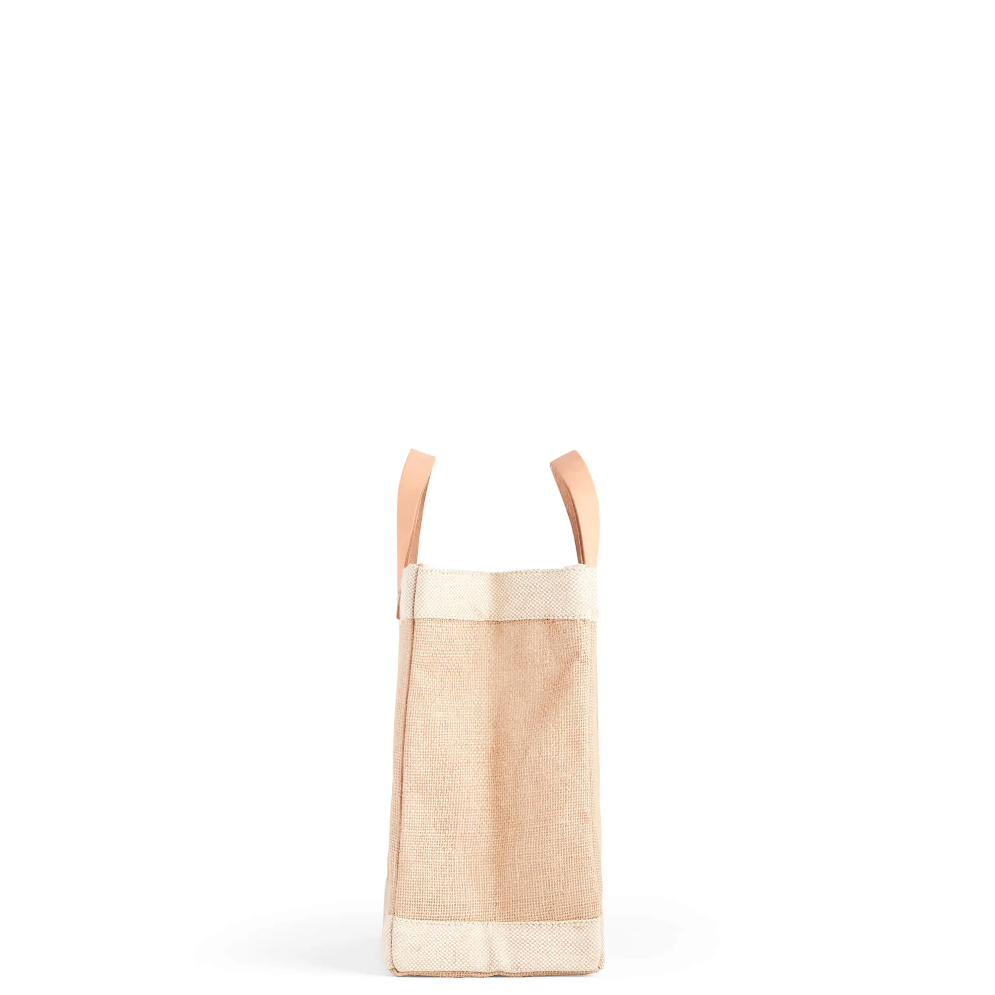 Petite Market Bag in Natural with JOY