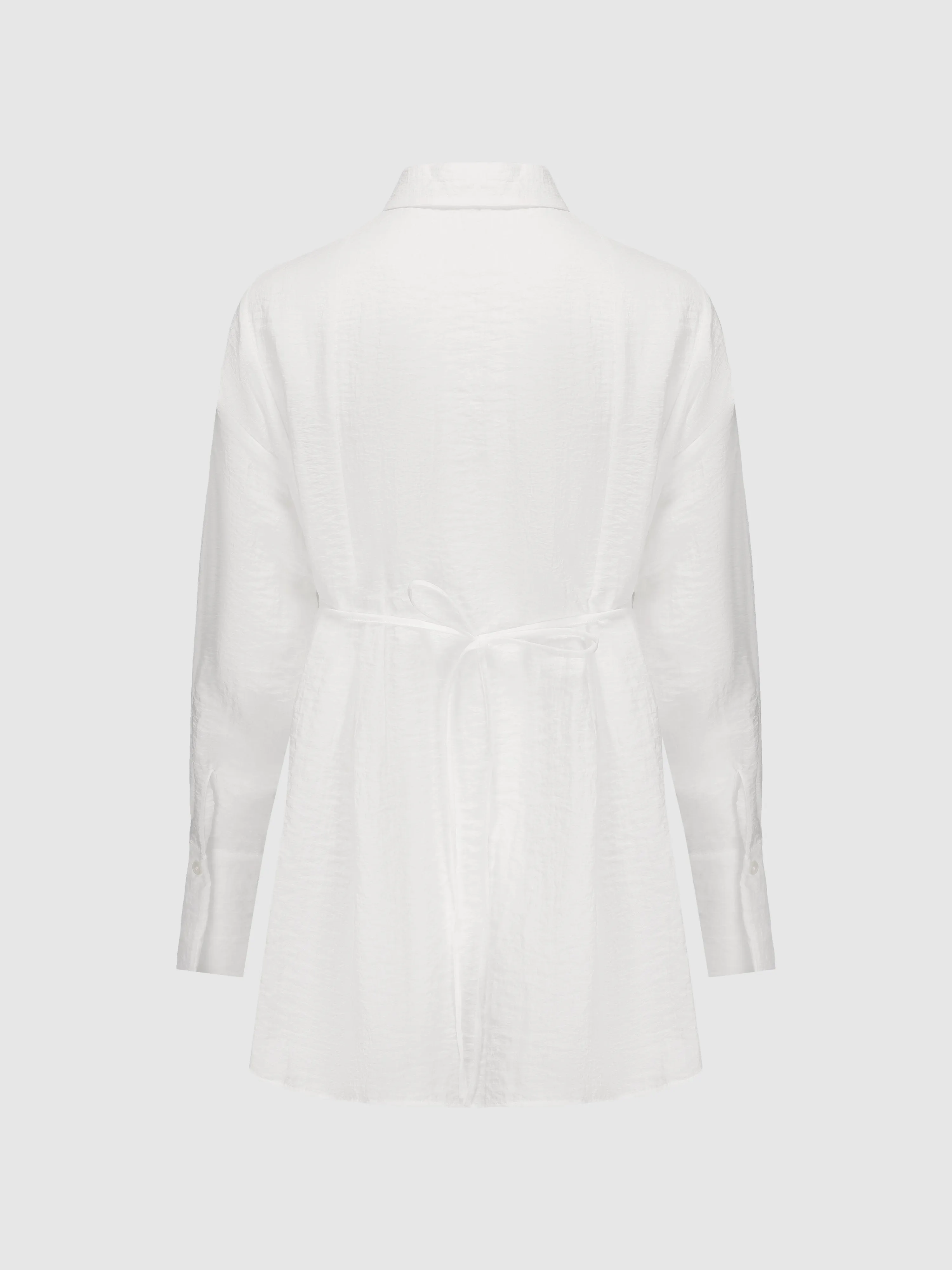 Pleated Flare Shirt