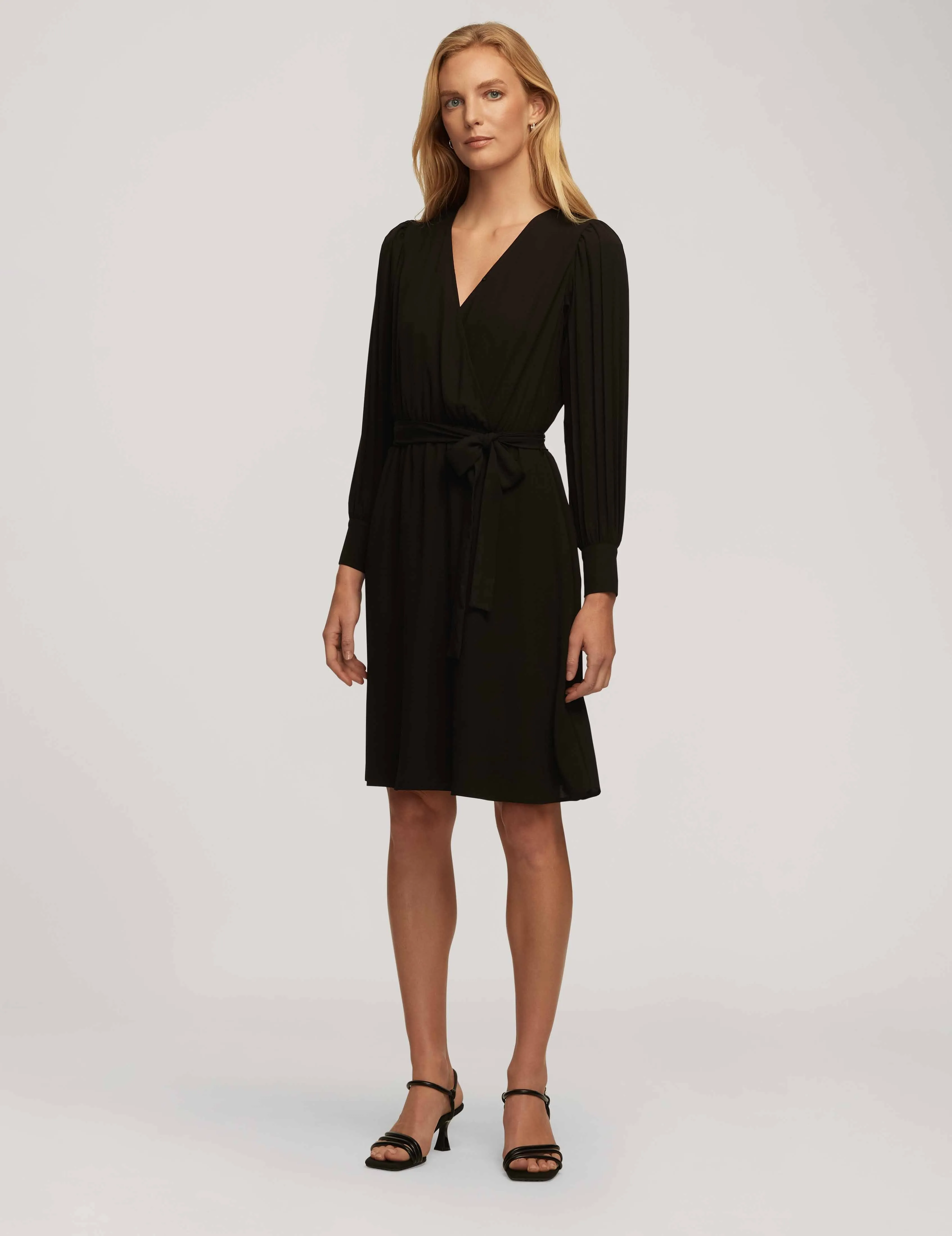 Pleated Sleeve Dress- Sale