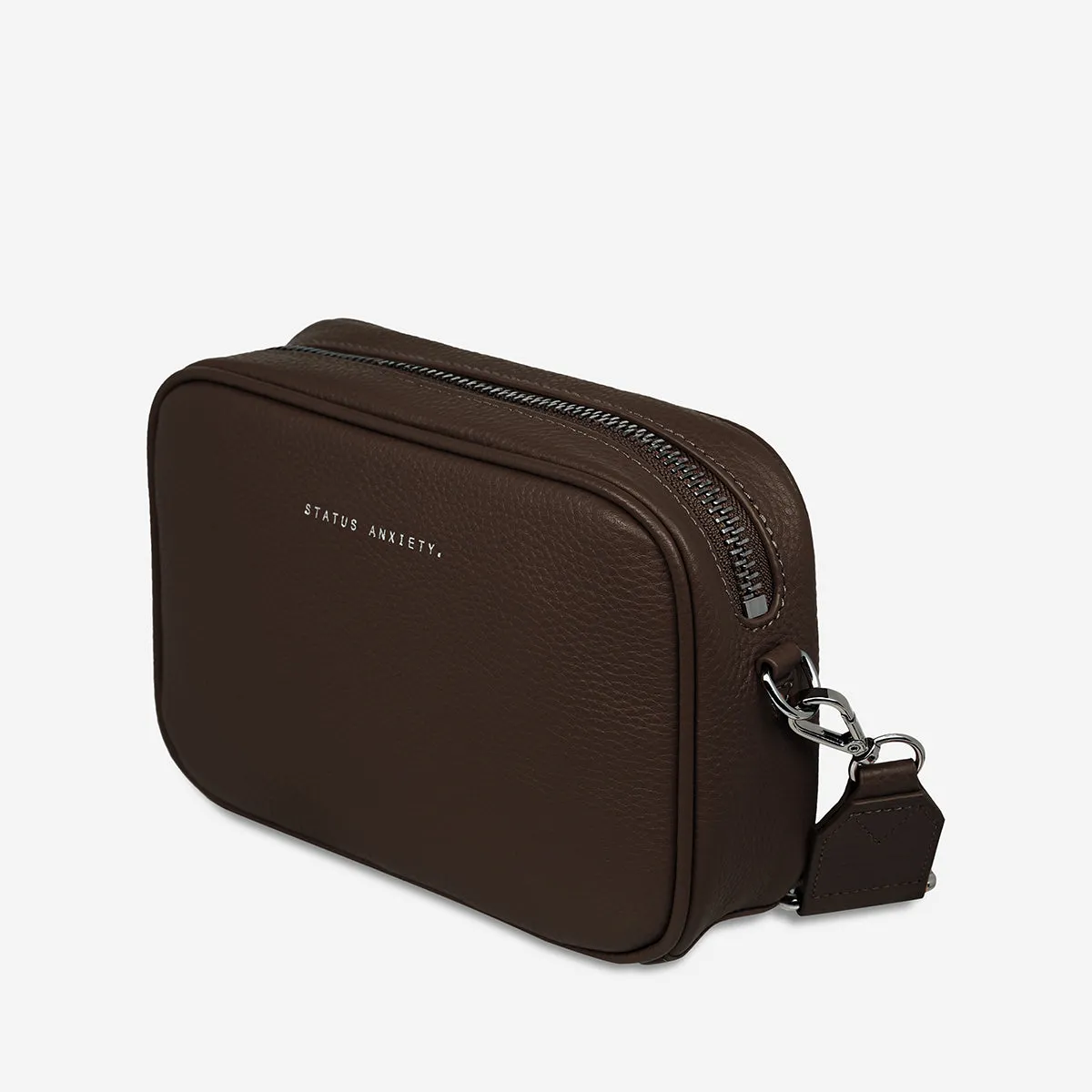 Plunder Bag With Webbed Strap - Cocoa