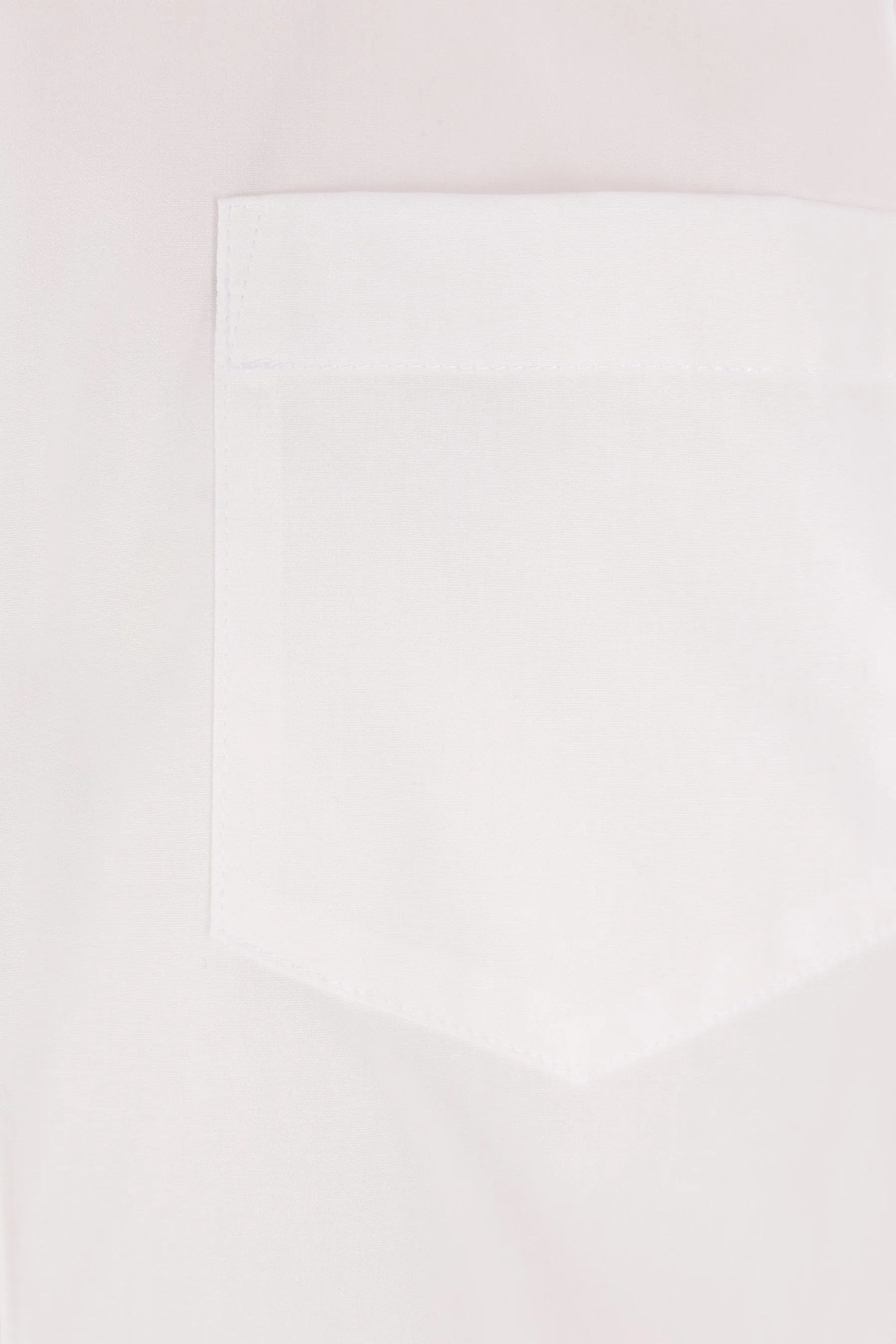 poplin shirt with deconstructed sleeves