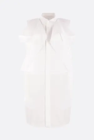 poplin sleeveless dress