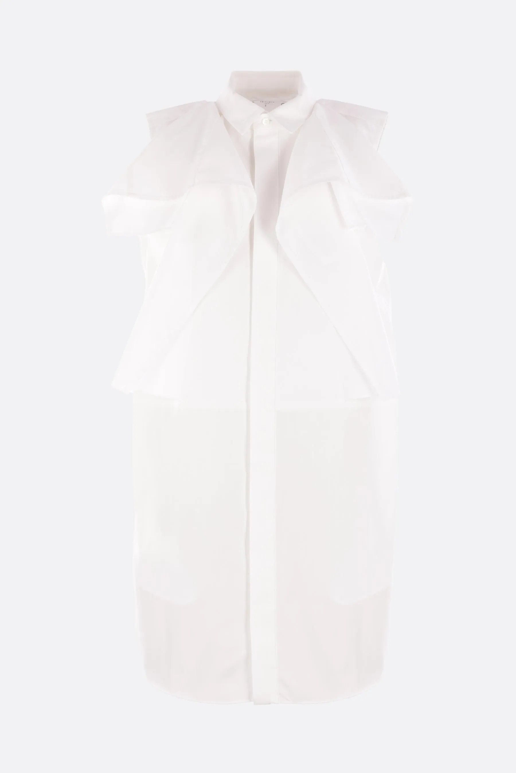 poplin sleeveless dress