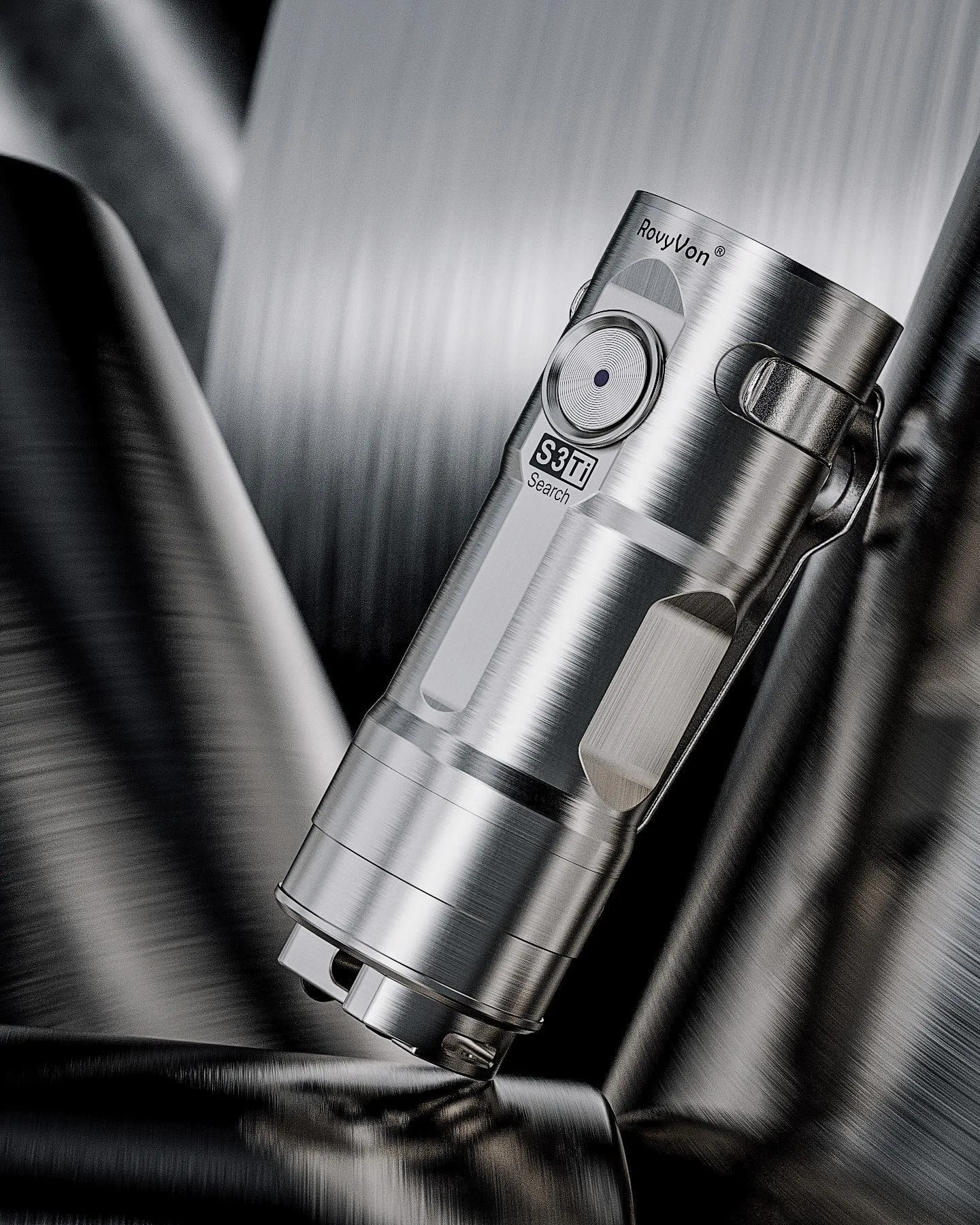 S3 Titanium EDC Flashlight | 1800 Lumen