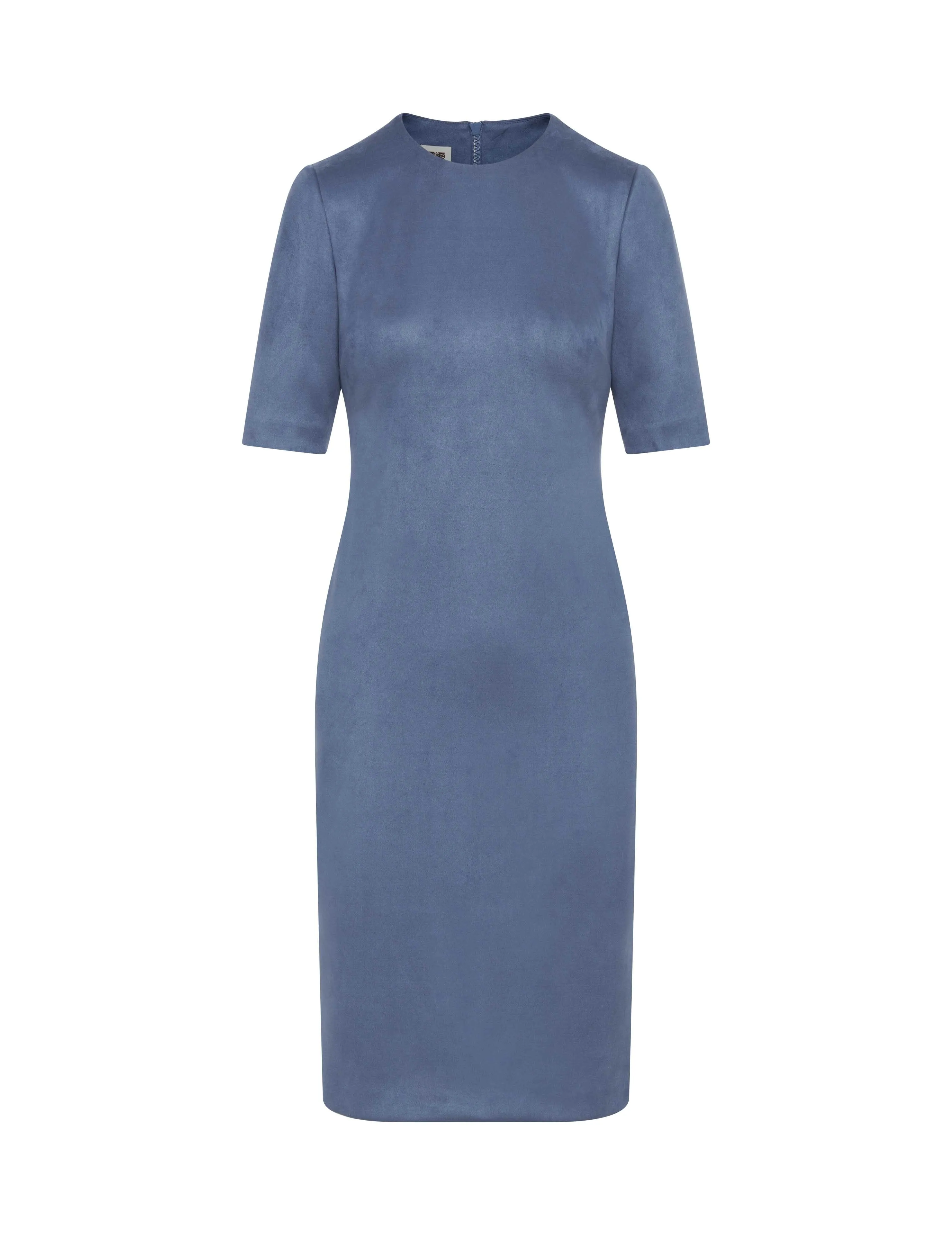 Scuba Suede Sheath Dress- Sale