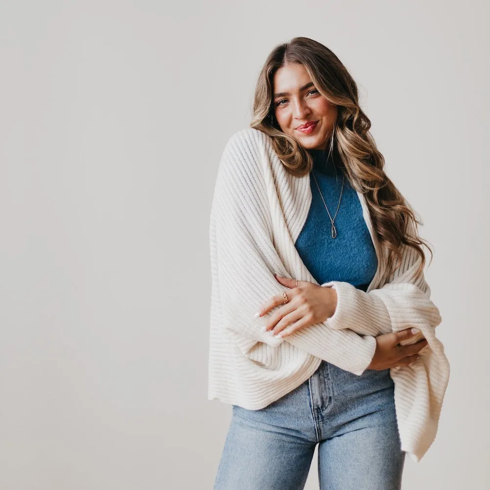 Shrug It Off Soft Knit Cardigan