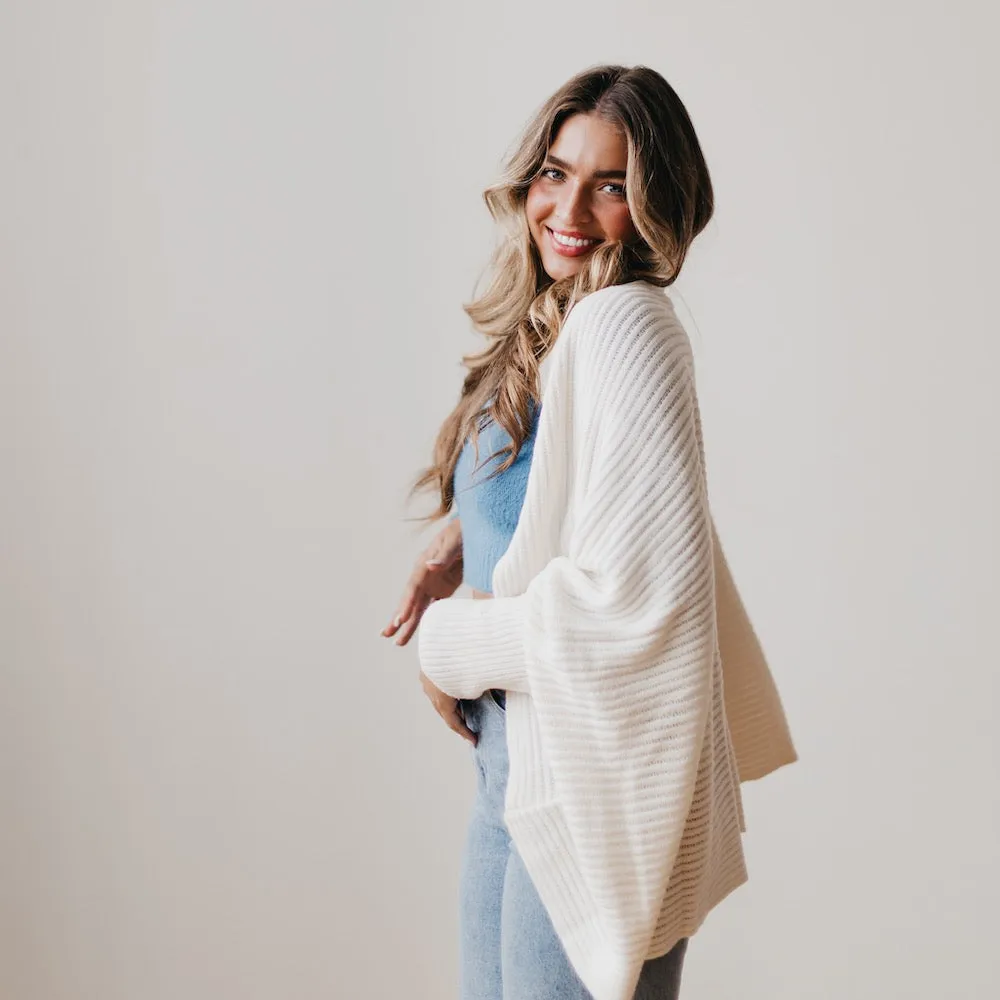 Shrug It Off Soft Knit Cardigan