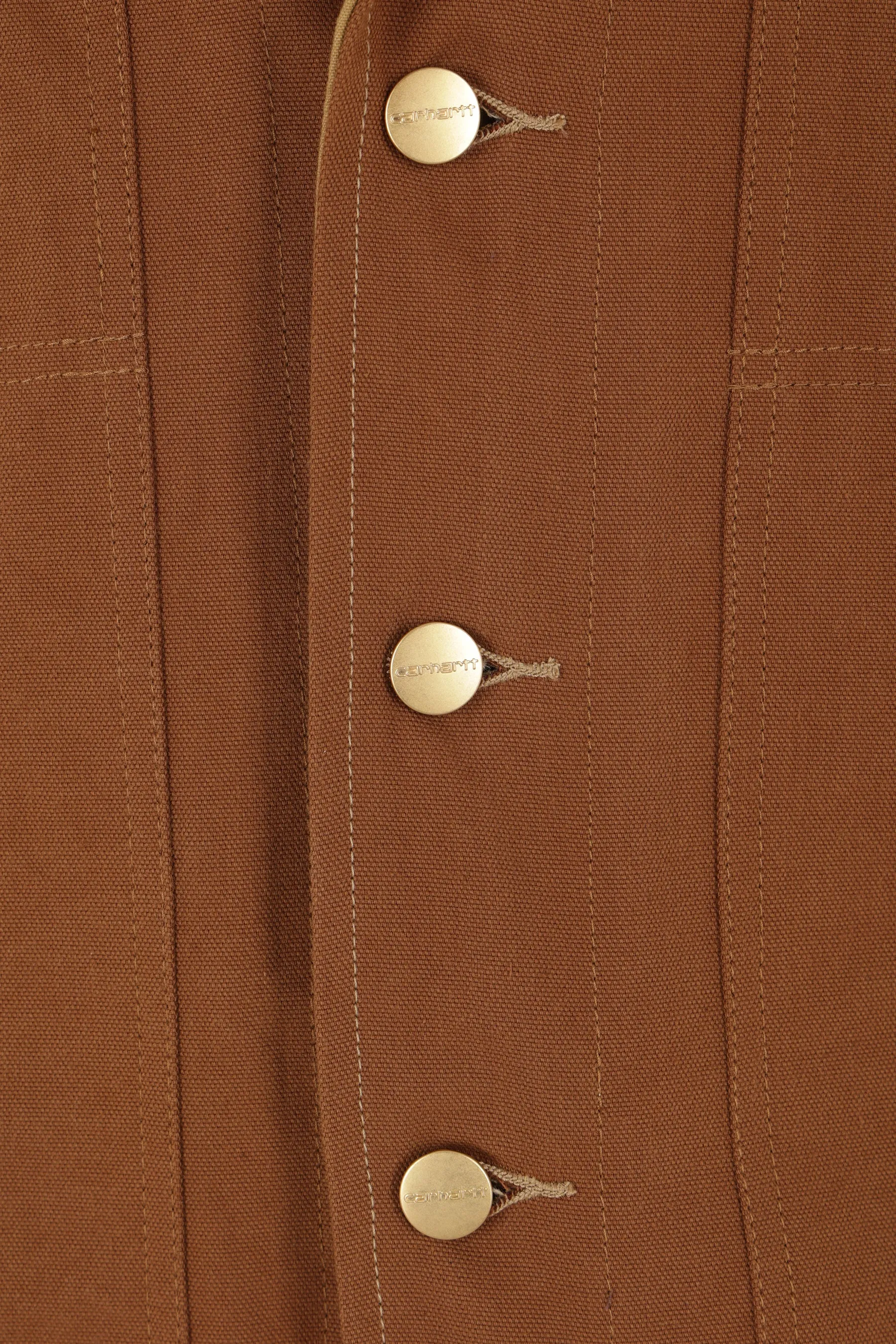 single-breasted jacket in canvas