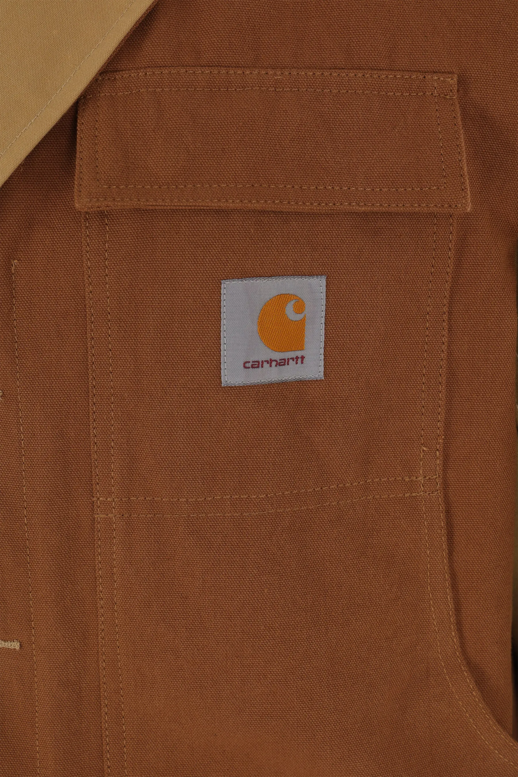 single-breasted jacket in canvas