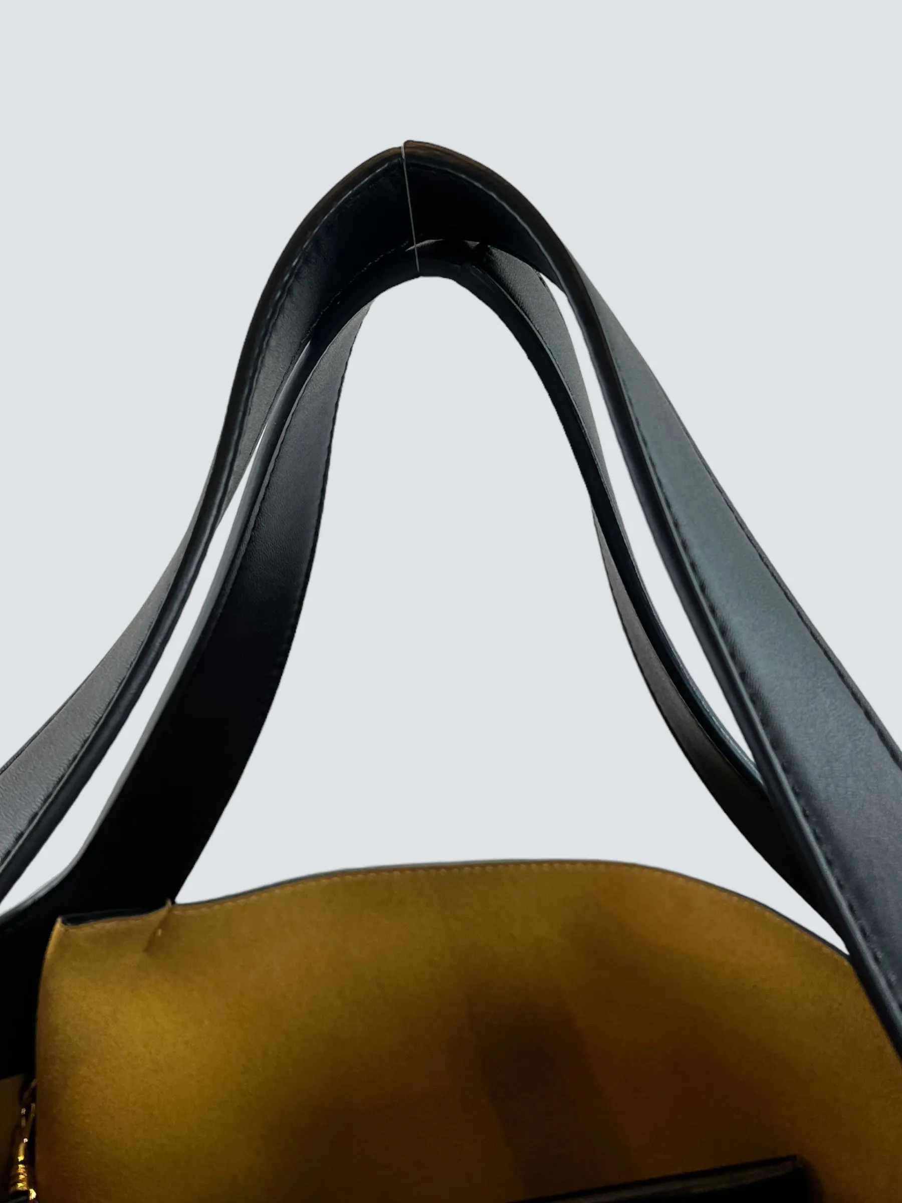 Stella McCartney Faux Leather Black Tote Handbag