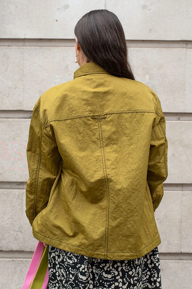 Stella Nova Olive Workwear Shirt Jacket