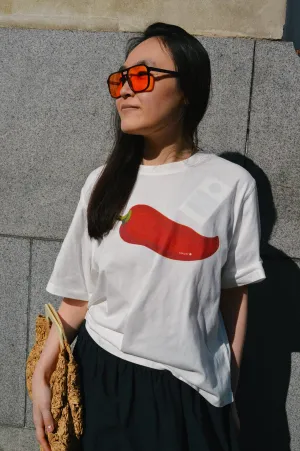 Thinking Mu Lucia Chilli Tee