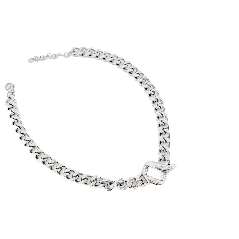 Viviana Chain Statement Necklace - WATERPROOF