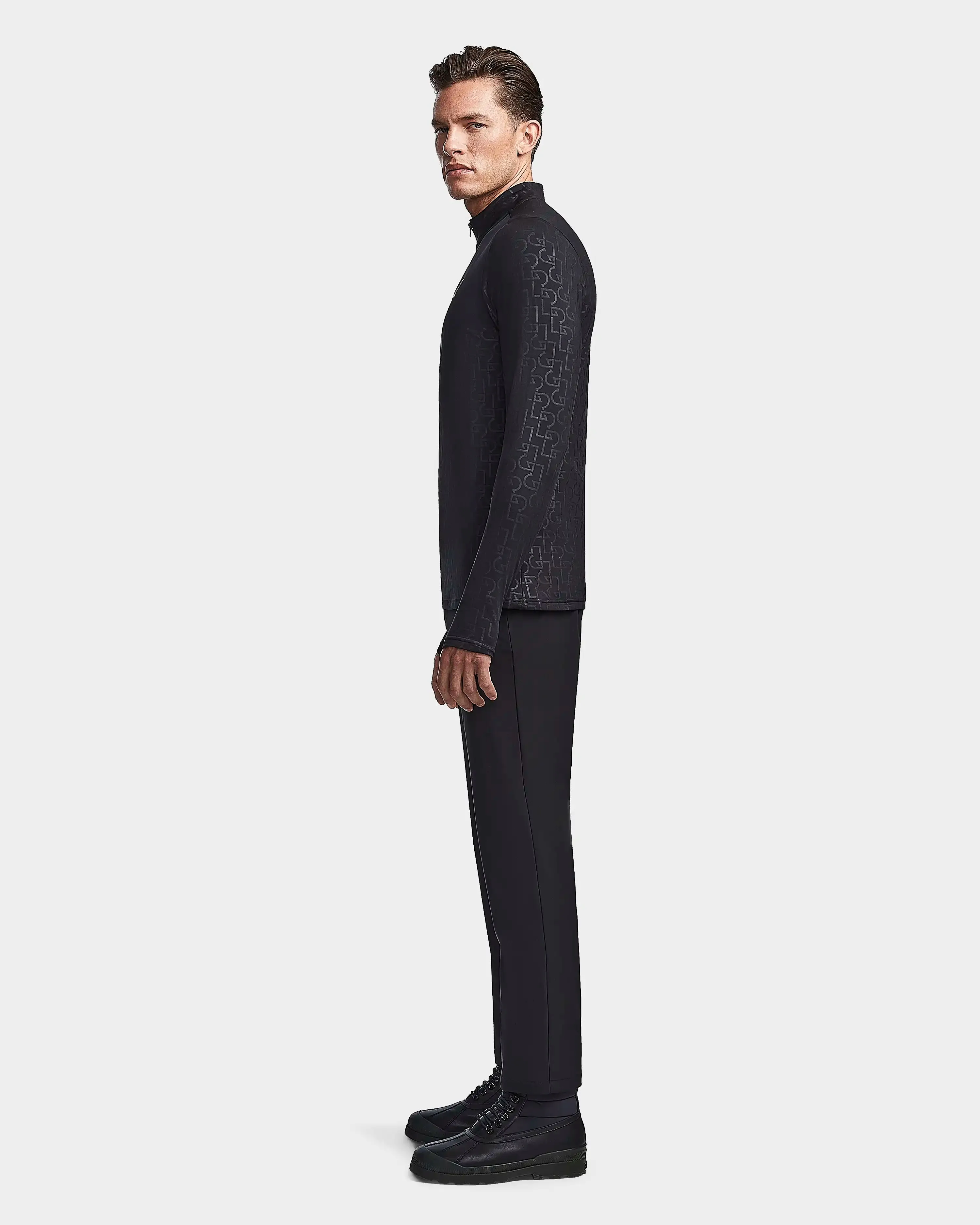 WARREN - 6523502 Black Pattern