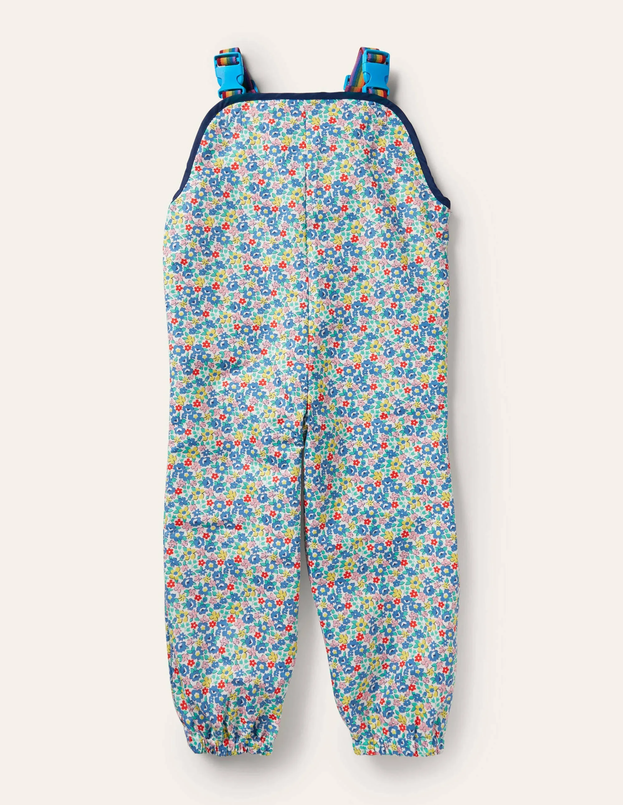 Waterproof Dungarees-Multi Spring Floral