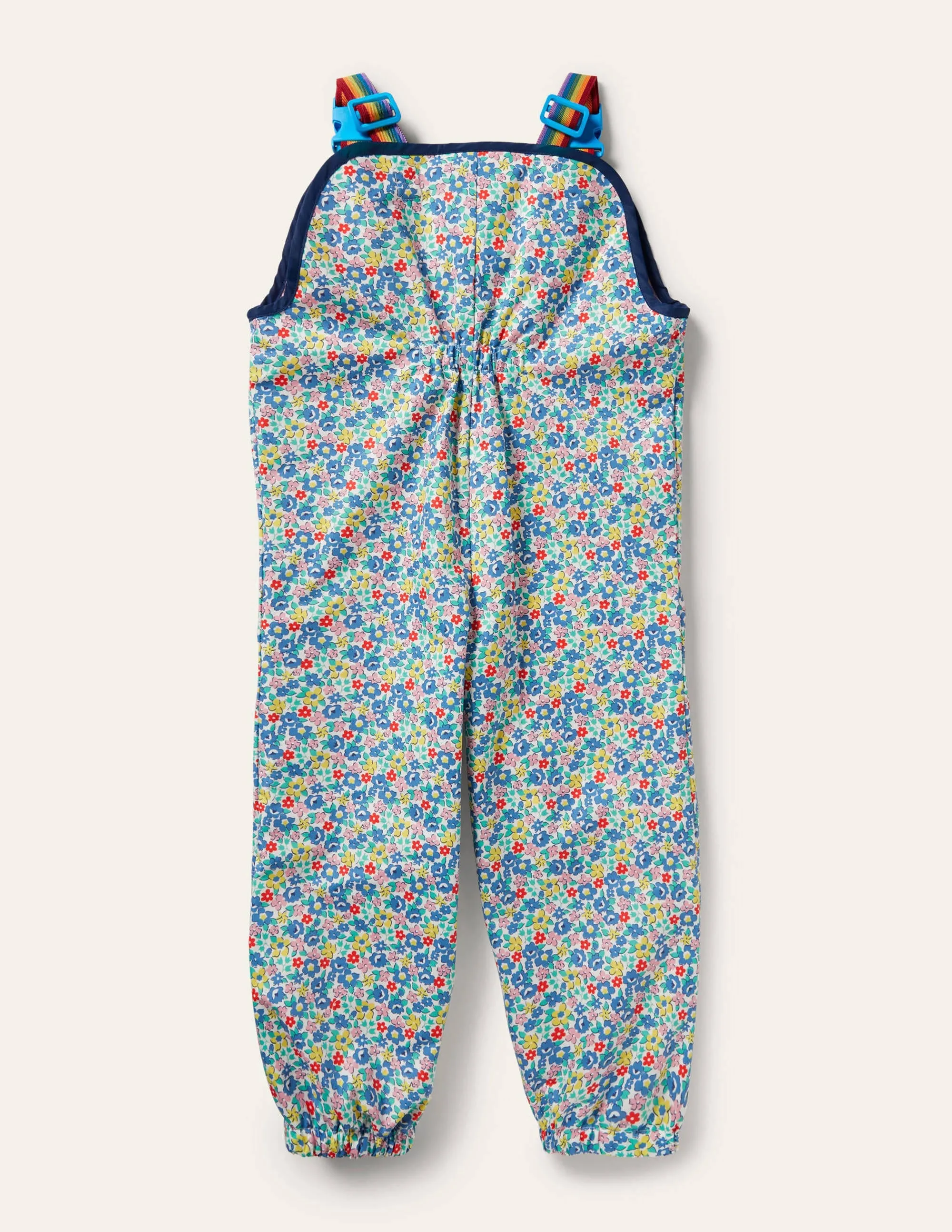 Waterproof Dungarees-Multi Spring Floral