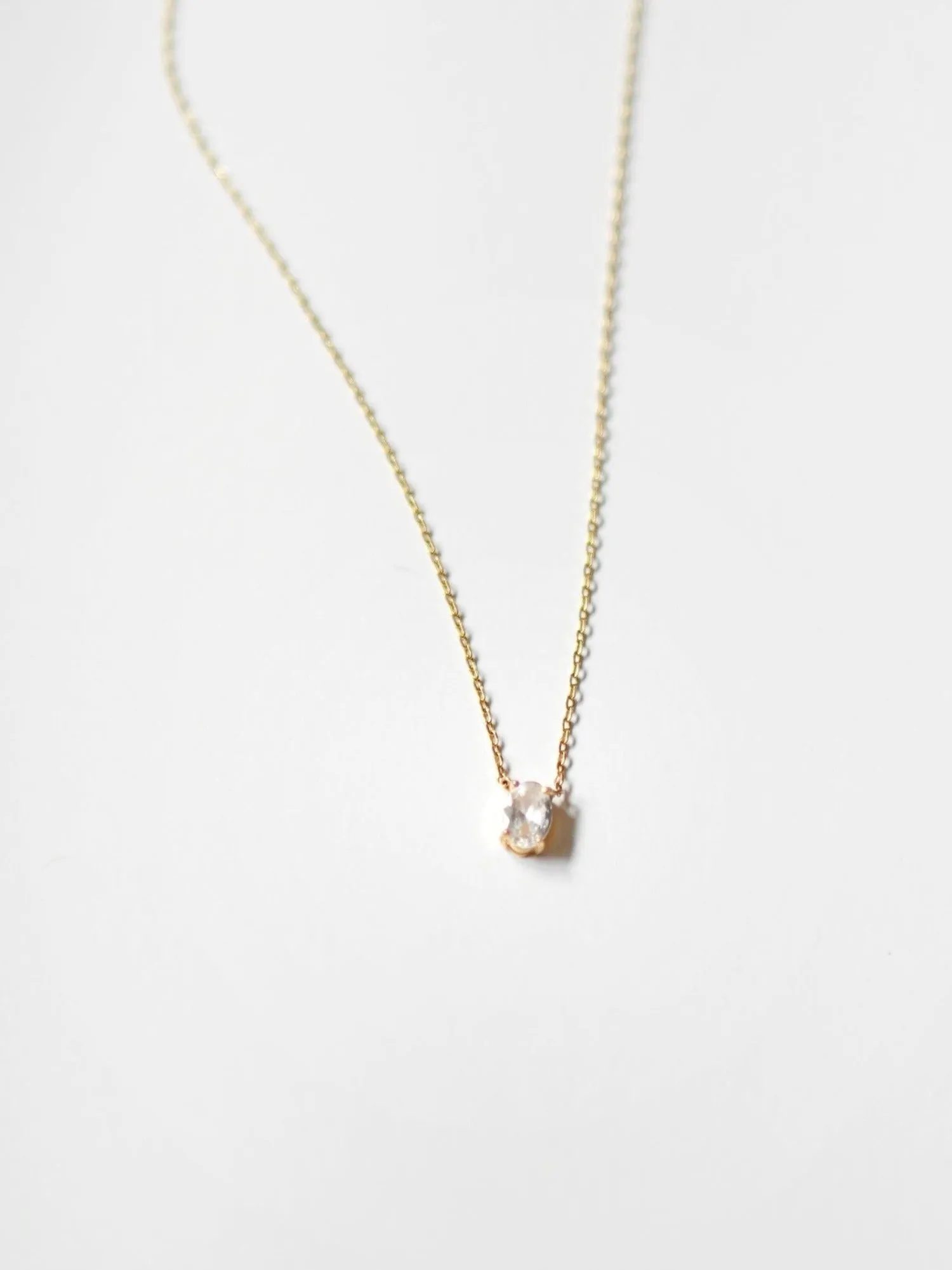 White Stone Necklace