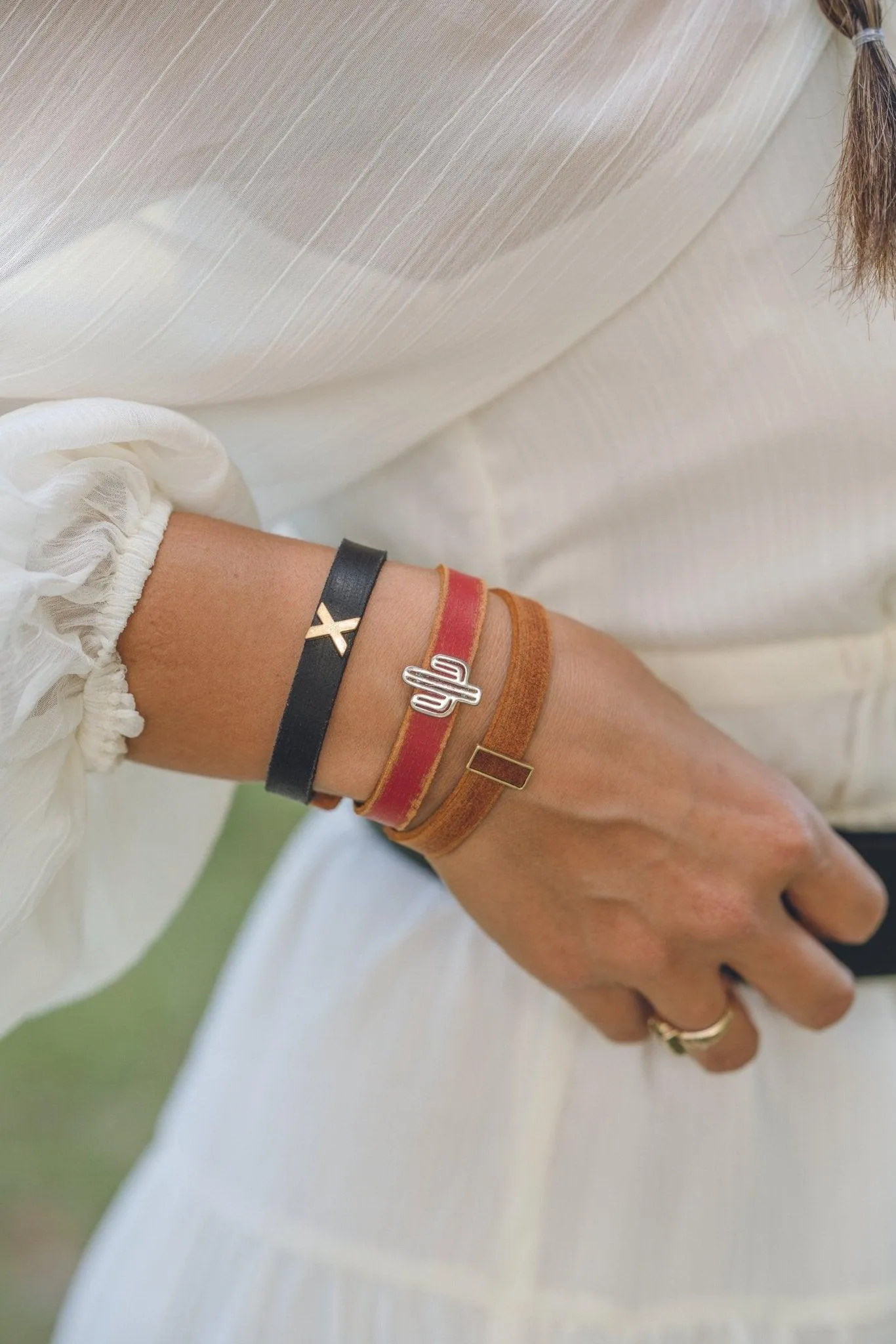 X Marks the Spot Bracelet
